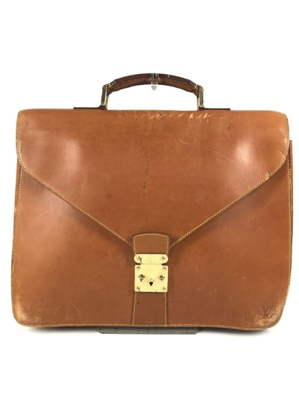 Louis Vuitton Business Bag Atacama GM Nomad Leather Brown